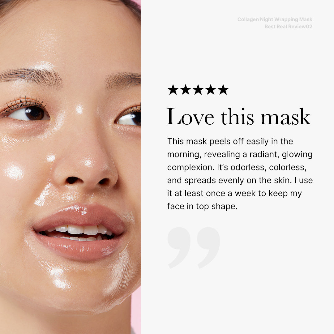 Collagen Night Wrapping Mask - Glowy Skin™ (Pack of 2)