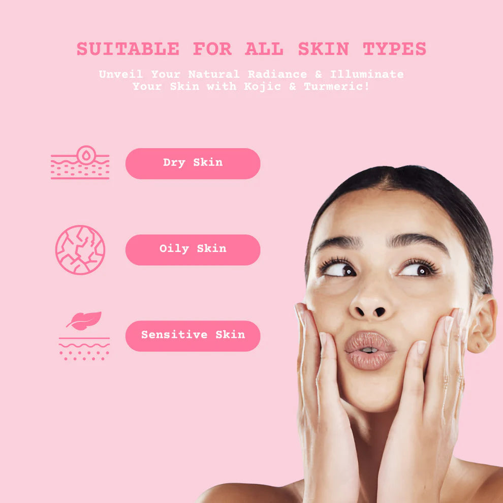 Turmeric Kojic Acid Pads - Glowy Skin™
